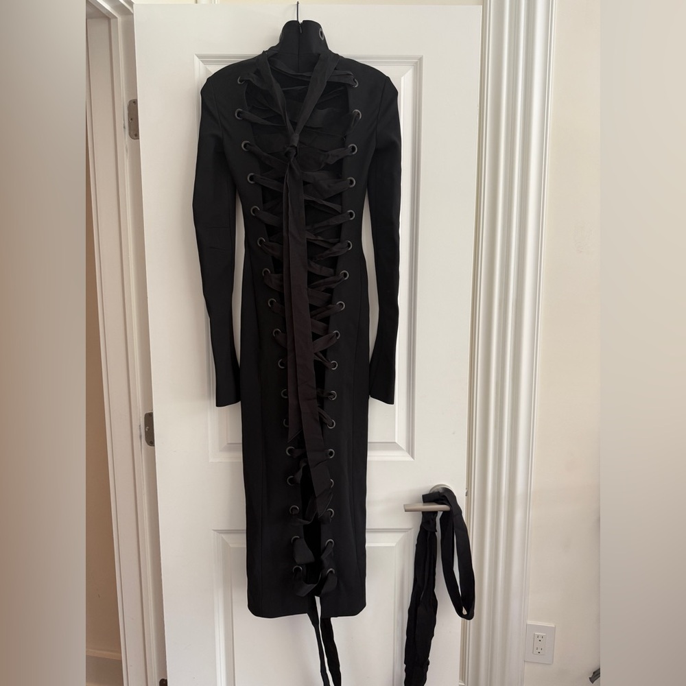 BALENCIAGA Backless Dress Sz 34 (XS) - Picture 11 of 17